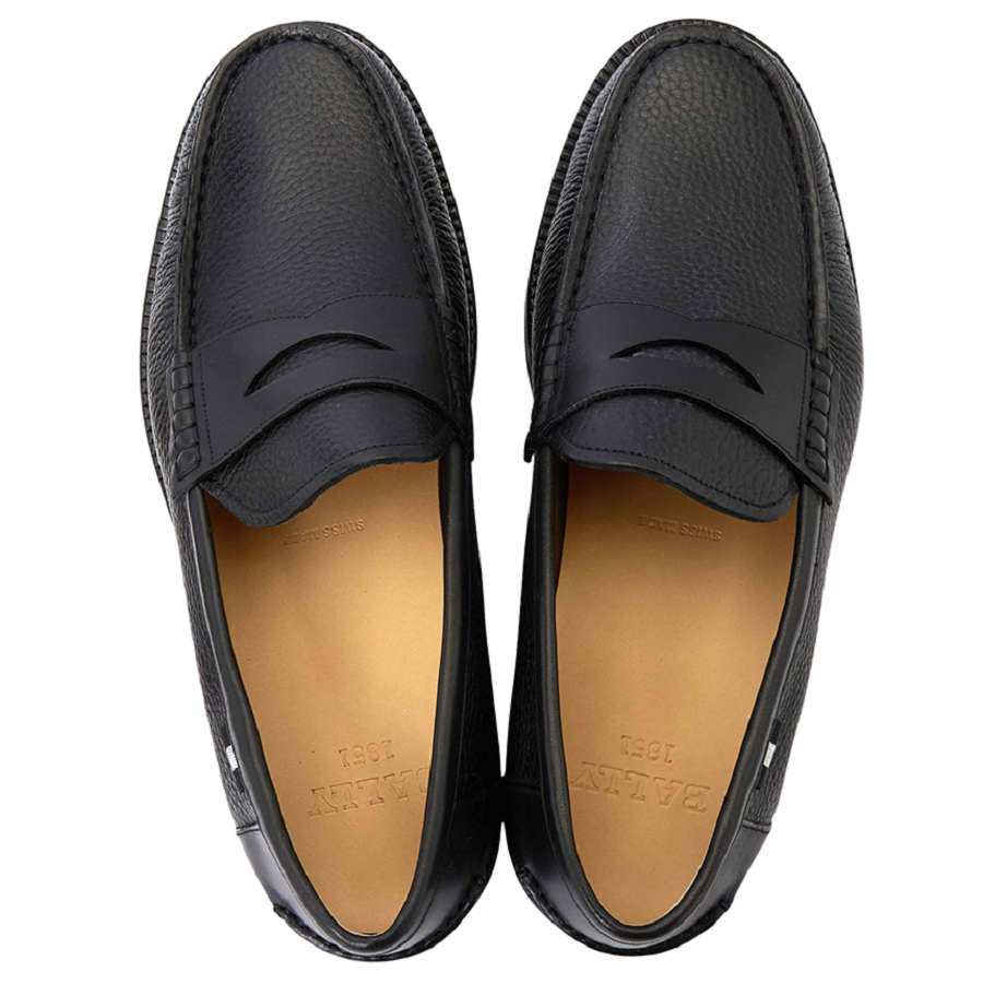 Giày Bally Noah Men's Loafers 'Black' NOAH-110 - Ảnh 4