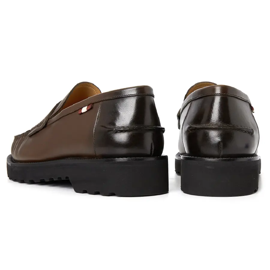 Giày Bally Noah Men's Loafers 'Brown' NOAH-153 - Ảnh 5
