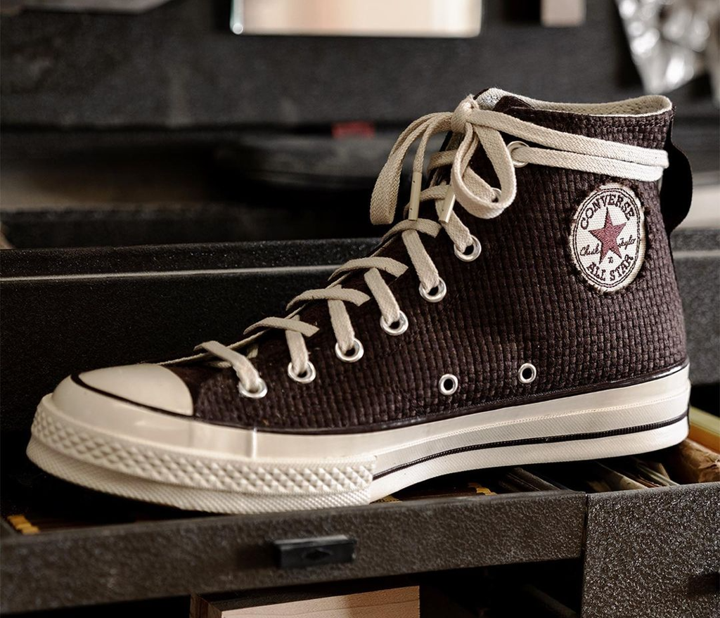 Giày Converse x Notre Chuck 70 High 'Deep Mahogan' A01626C - Ảnh 6