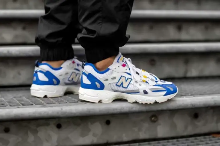 Giày New Balance ‘White Cobalt Blue’ ML827AAP - Ảnh 5