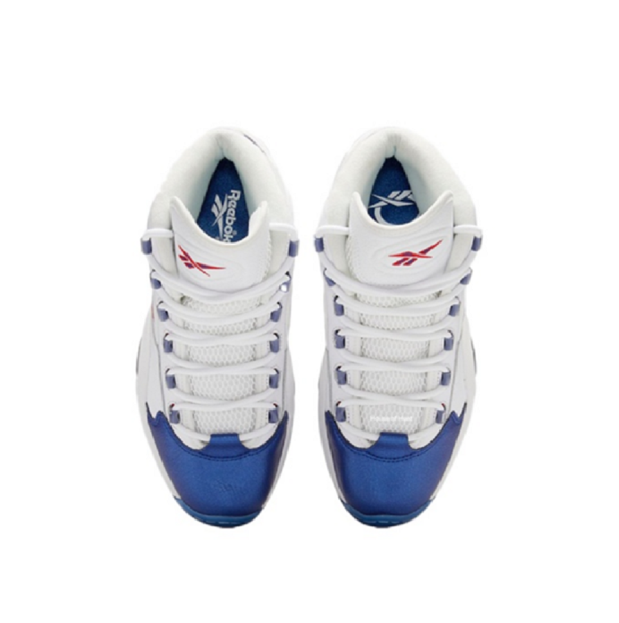 Giày Reebok Question Mid ‘Blue Toe’ GX0227 - Ảnh 5