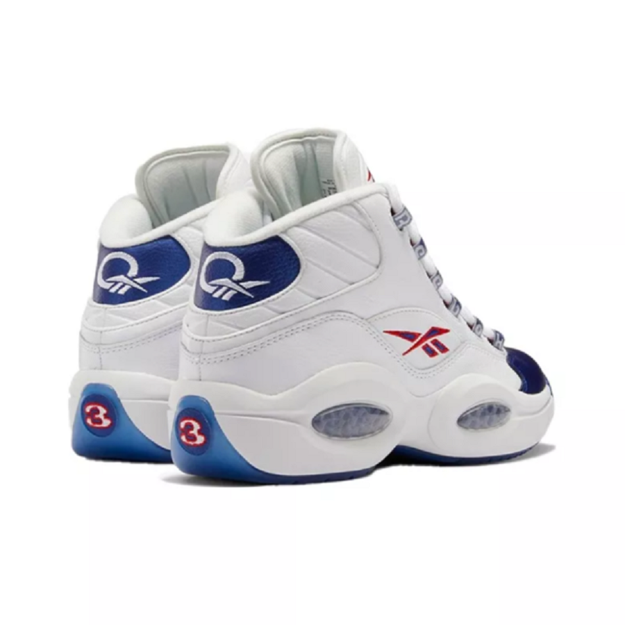 Giày Reebok Question Mid ‘Blue Toe’ GX0227 - Ảnh 6