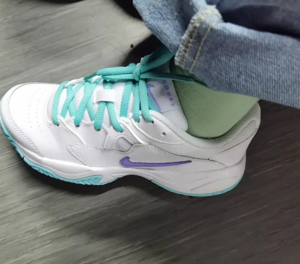 Giày Tennis Nike Wmns Court Lite 2 'White Purple' AR8838-124 - Ảnh 5