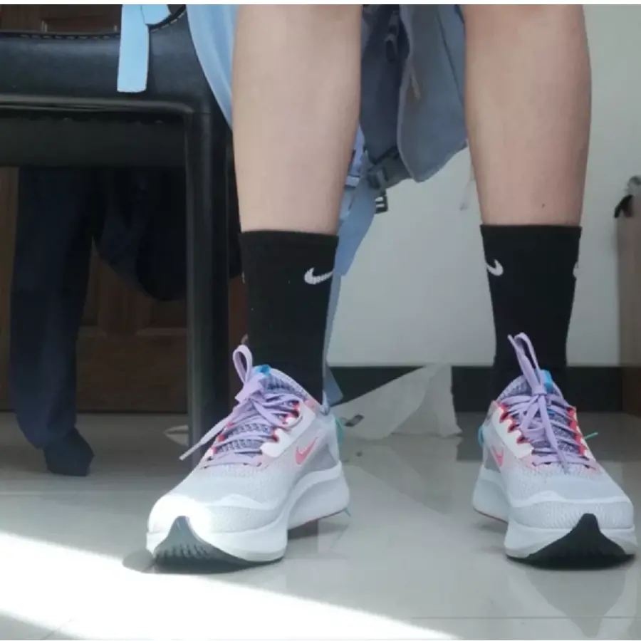 Alternative view of Giày Nike Zoom Fly 4 ‘White Orange Lilac’ CT2401-100