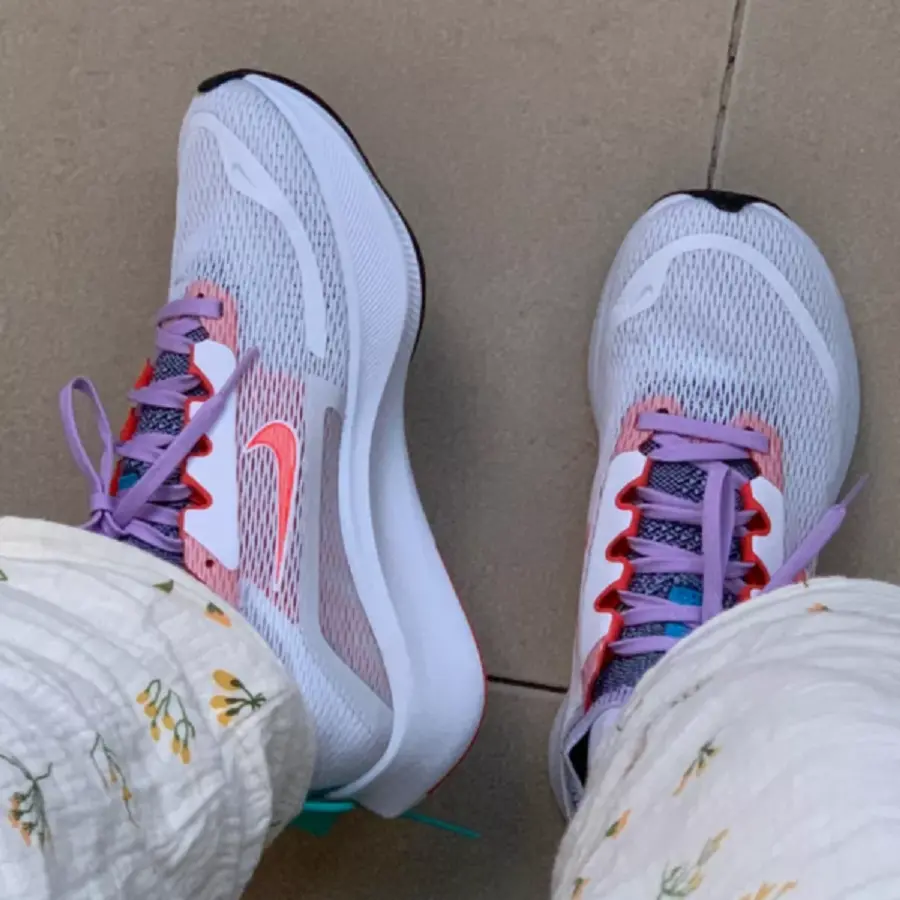 Giày Nike Zoom Fly 4 ‘White Orange Lilac’ CT2401-100 - Ảnh 3