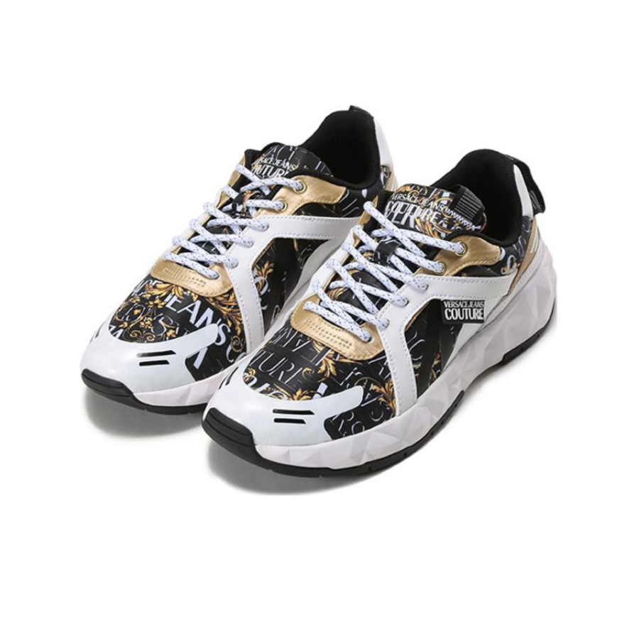 Giày Versace Jeans Couture 'White Multicolor' 73YA3SB7-ZS472-M09 - Ảnh 2