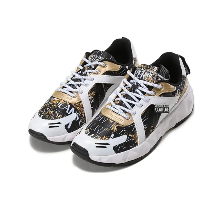 Alternative view of Giày Versace Jeans Couture 'White Multicolor' 73YA3SB7-ZS472-M09