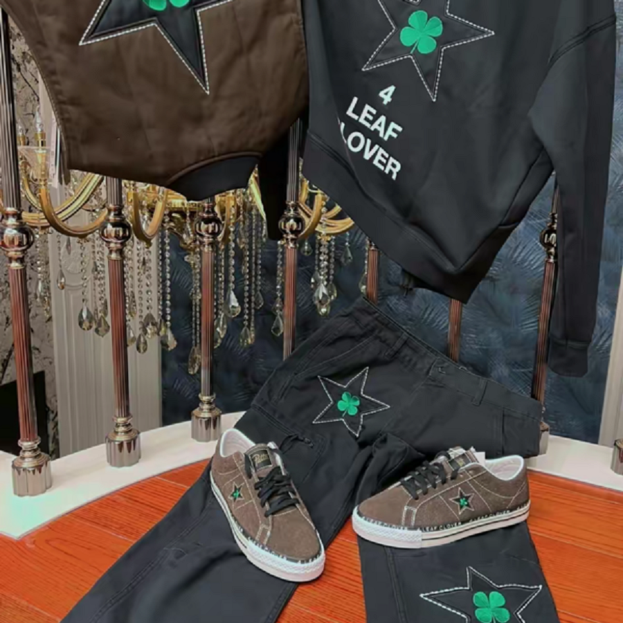 Giày Converse Patta x One Star Pro Low ‘4 Leaf Clover’ A03174C - Ảnh 5