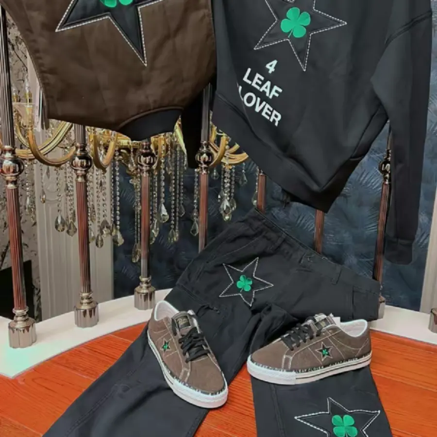 Giày Converse Patta x One Star Pro Low ‘4 Leaf Clover’ A03174C - Ảnh 5