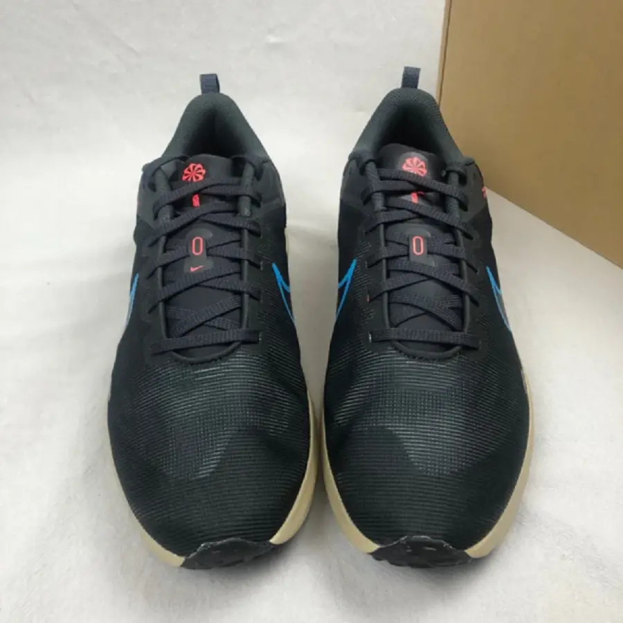 Giày Nike Downshifter 12 ‘Dark Smoke Grey Laser Blue’ DD9293-008 - Ảnh 4