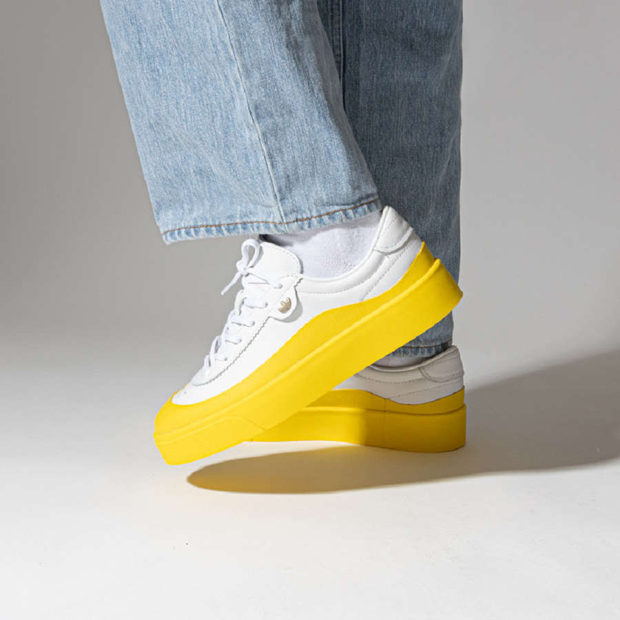 Giày Adidas Nucombe 'White Yellow' H06385 - Ảnh 5