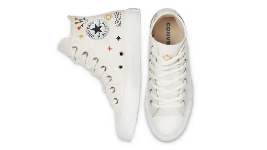 Giày Converse Wmns Chuck Taylor All Star High 'It's Okay To Wander' 571079C - Ảnh 4