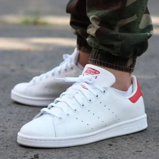 Giày Adidas Stan Smith 'Collegiate Red' M20326 - Ảnh 6
