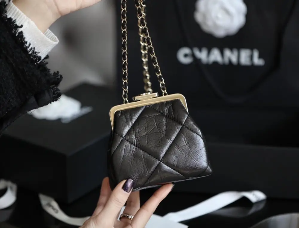 Alternative view of Túi Chanel Small Clutch With Chain 'Black' AP1555-B03941-94305