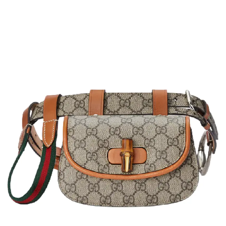 Túi Gucci Bamboo 1947 Mini GG Supreme Beige 681137-UIQEN-8288