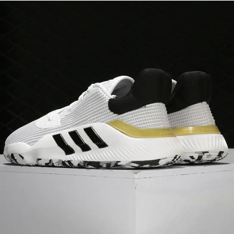 Giày Adidas Pro Bounce 2019 Low GCA 'White Gold Mint' EF8805 - Ảnh 3