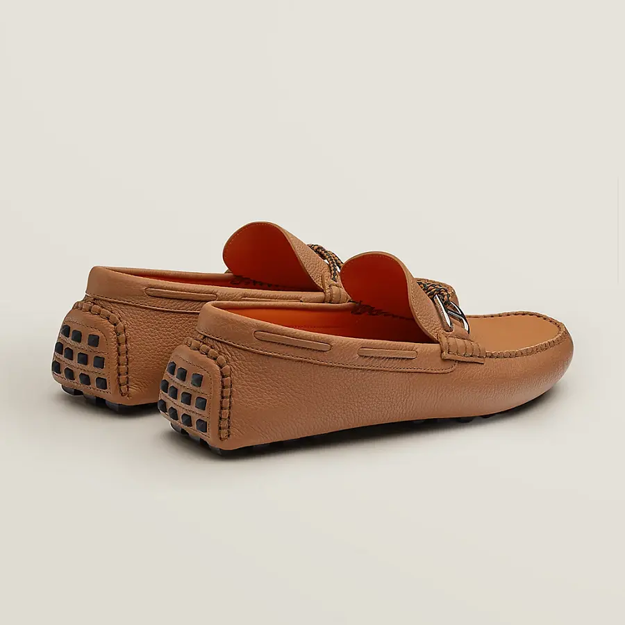 Giày Hermes Alessandro Loafer 'Naturel' H221939ZH04440 - Ảnh 4