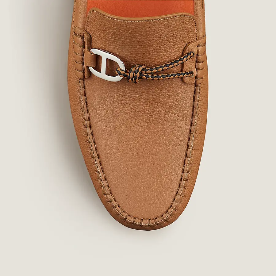 Giày Hermes Alessandro Loafer 'Naturel' H221939ZH04440 - Ảnh 3