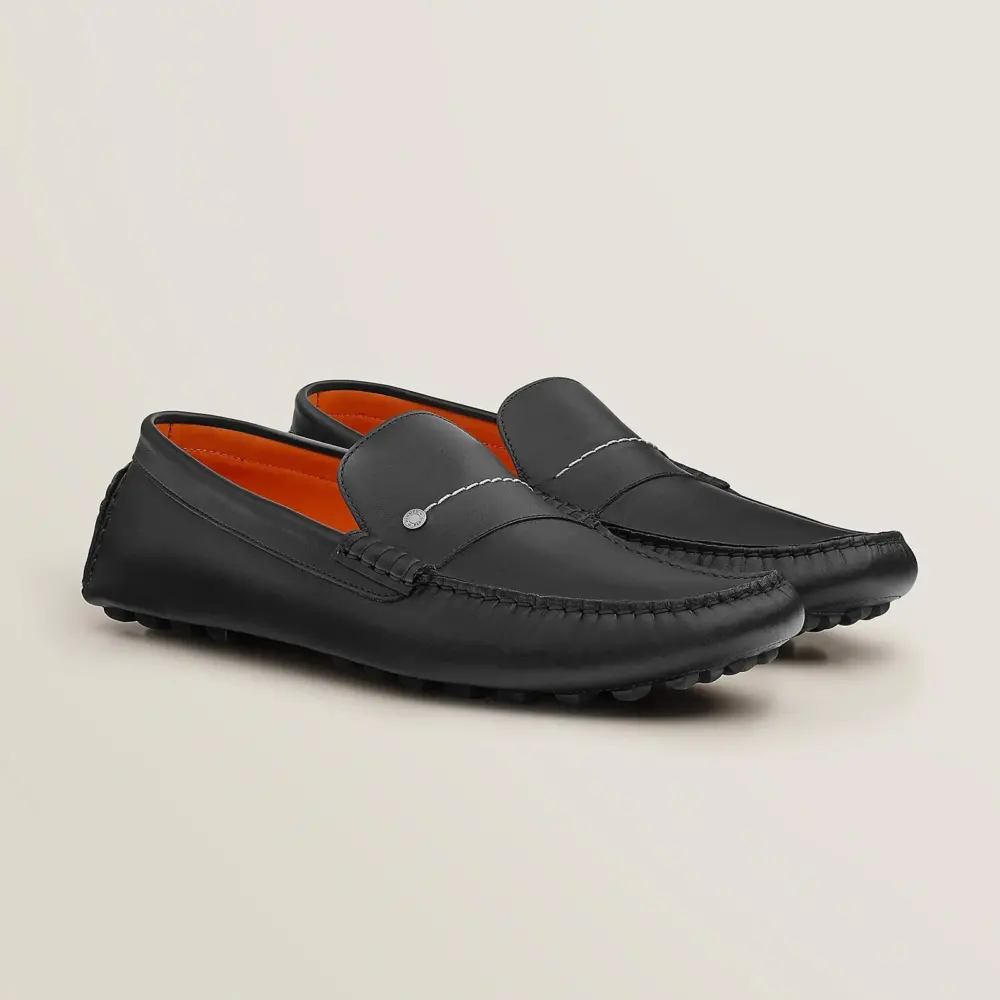 Giày Hermes Enzo Loafer 'Noir' H221945ZH01440 - Ảnh 3