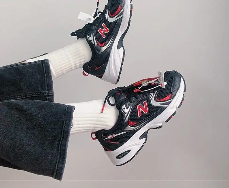 Giày New Balance 530 Retro Black Purple Running Shoes MR530UXS - Ảnh 4