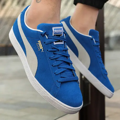 Alternative view of Giày Puma Suede NBA Teams Dallas Mavericks 'Blue White' 380168-04