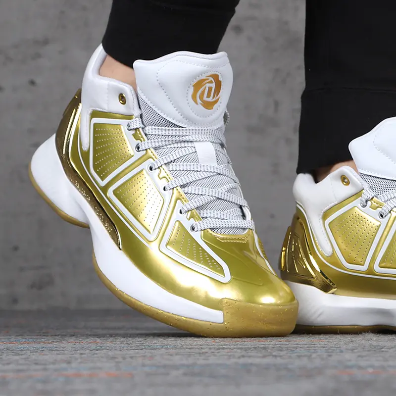 Alternative view of Giày Adidas D Rose 10 'Metallic Gold' FW9487