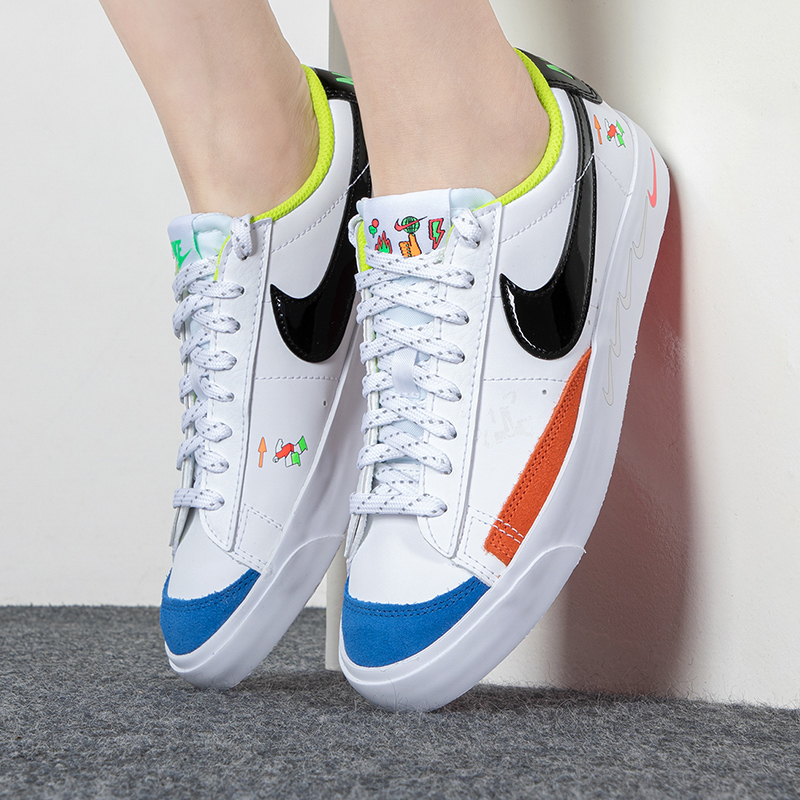 Giày Nike Blazer Low '77 'Multicolor' DV1747-101 - Ảnh 3