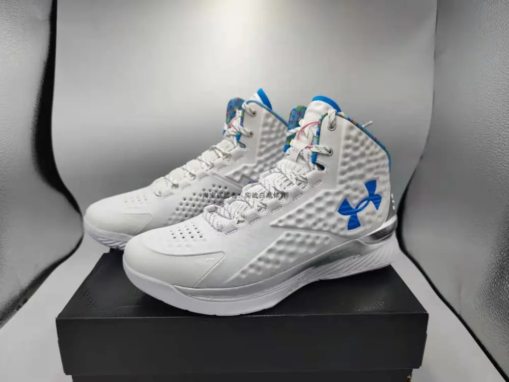 Alternative view of Giày Under Armour Curry 1 'Splash Party' 3024394-100