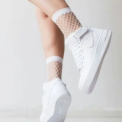 Giày Nike Wmns Air Force 1 Mid 07 Leather 'Triple White' 366731-100 - Ảnh 4