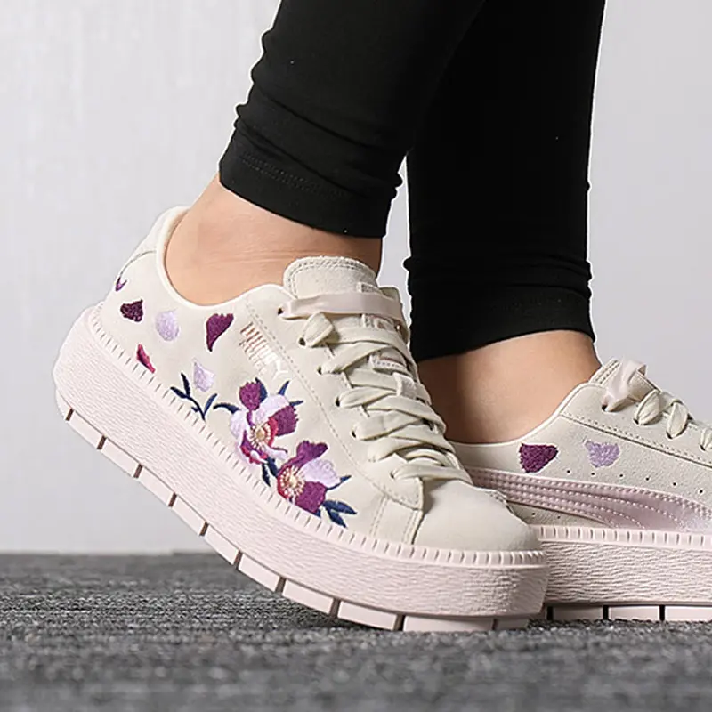 Giày Puma Wmns Suede Platform 'Trace Flowery' 367810-01 - Ảnh 3