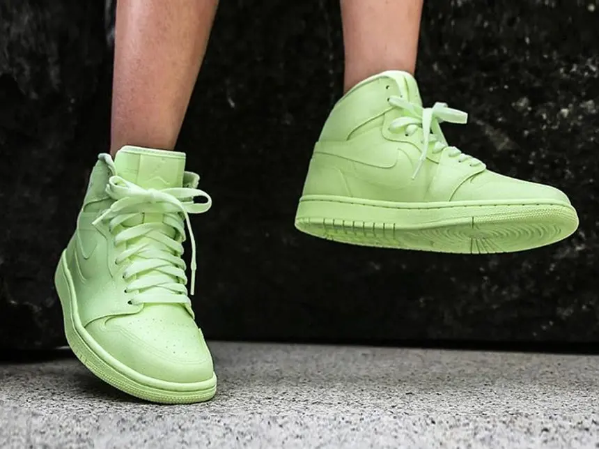 Giày Nike Air Jordan 1 High PRM 'Barely Volt' AH7389-700 - Ảnh 6