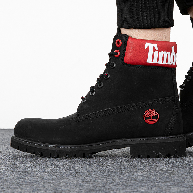 Giày Timberland Men's 6-Inch Premium 'Black' A1QTV - Ảnh 4