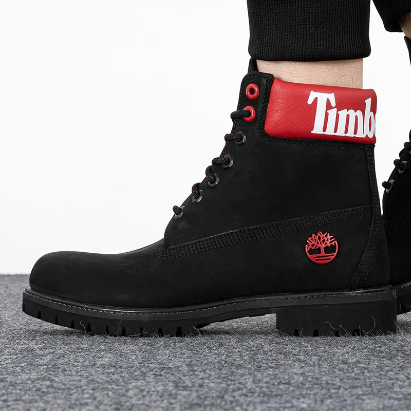 Giày Timberland Men's 6-Inch Premium 'Black' A1QTV - Ảnh 4