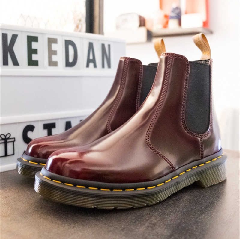 Giày Dr. Martens 2976 Chelsea Boots 'Cherry Red' 21802600 - Ảnh 5