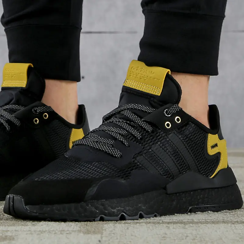 Giày Adidas Nite Jogger ‘Metallic Gold’ FW6148 - Ảnh 4