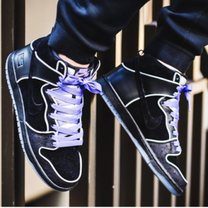 Alternative view of Giày Nike SB Dunk High 'Purple Box' 833456-002