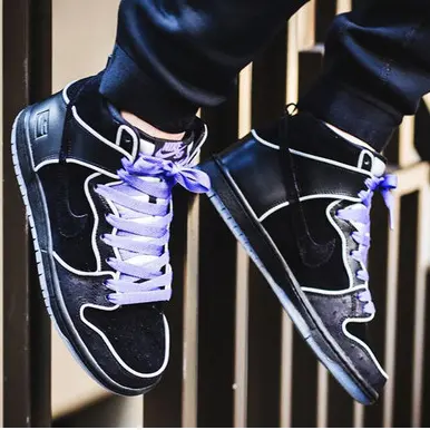 Alternative view of Giày Nike SB Dunk High 'Purple Box' 833456-002