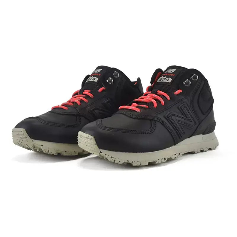 Giày New Balance 574 Black MH574WTB - Ảnh 4