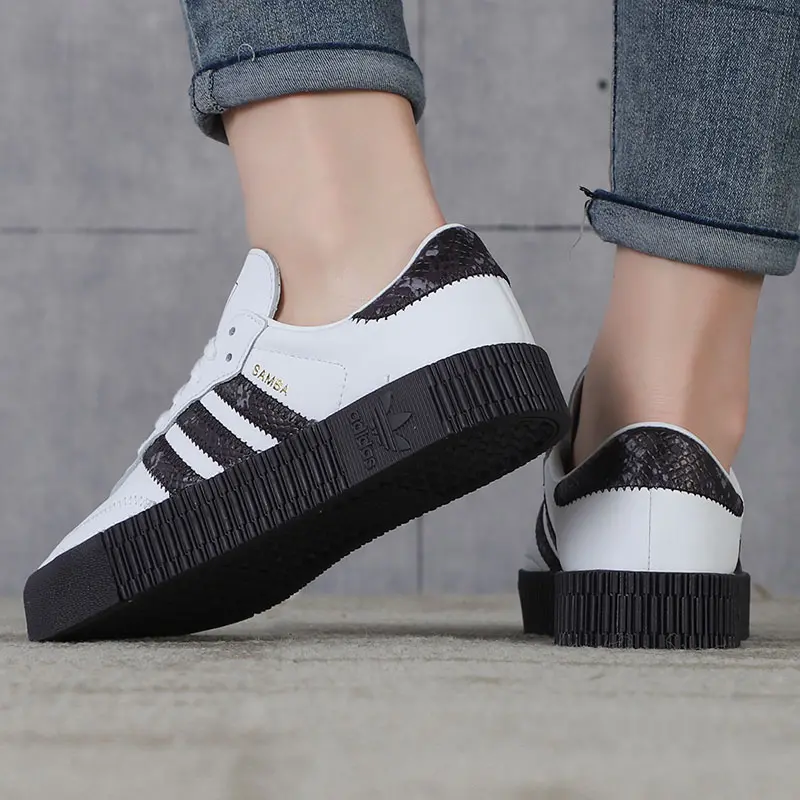 Giày Adidas Originals Wmns Sambarose 'White' FV0784 - Ảnh 4