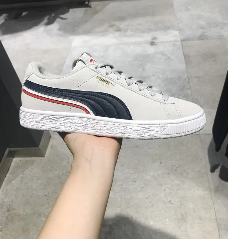 Giày Puma Suede Triplex 'Grey Violet New Navy' 381175-03 - Ảnh 3