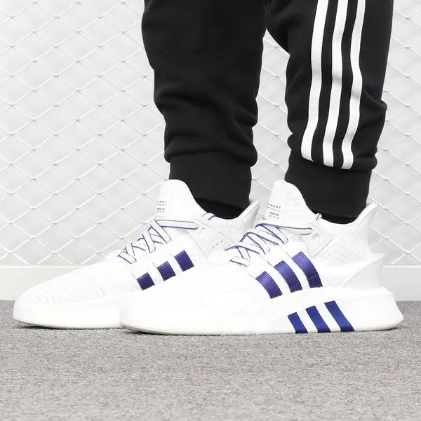 Giày Adidas EQT Bask ADV 'White Active Blue' BD7782 - Ảnh 5
