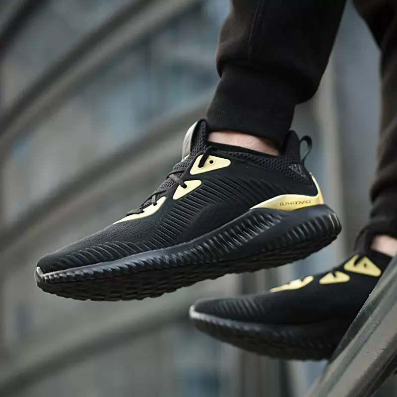 Giày Adidas Alphabounce 1 'Black Gold Metallic' FZ2196 - Ảnh 3