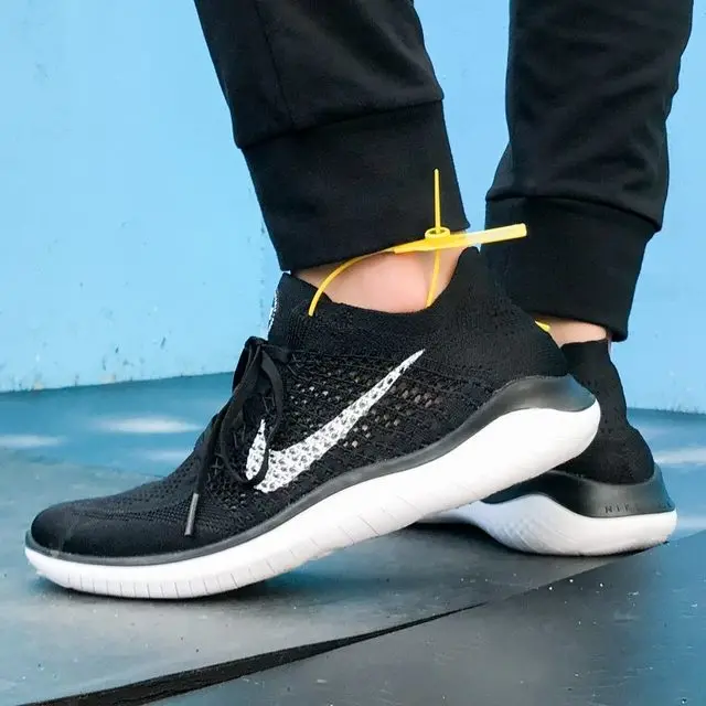 Giày Nike Free RN Flyknit 2018 'Black' 942838-001 - Ảnh 3