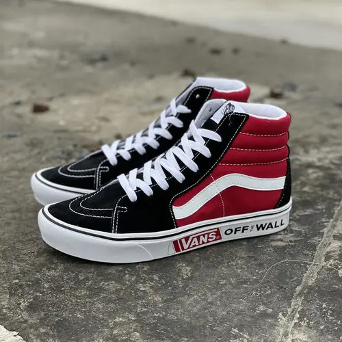 Alternative view of Giày Vans Comfycush Sk8-Hi 'Black Red' VN0A3WMB2QE