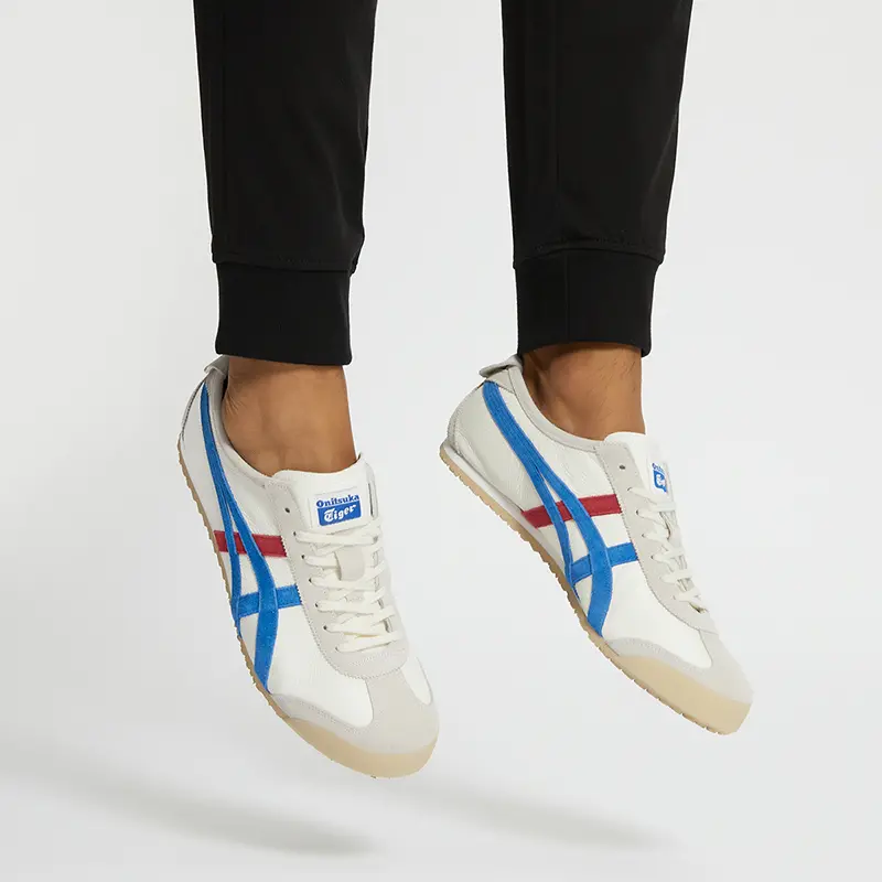 Giày Onitsuka Tiger Mexico 66 'White Blue Red' 1183B391-100 - Ảnh 5