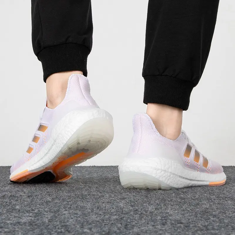 Giày Adidas UltraBoost 22 Heat.RDY 'White Flash Orange' GZ0129 - Ảnh 3