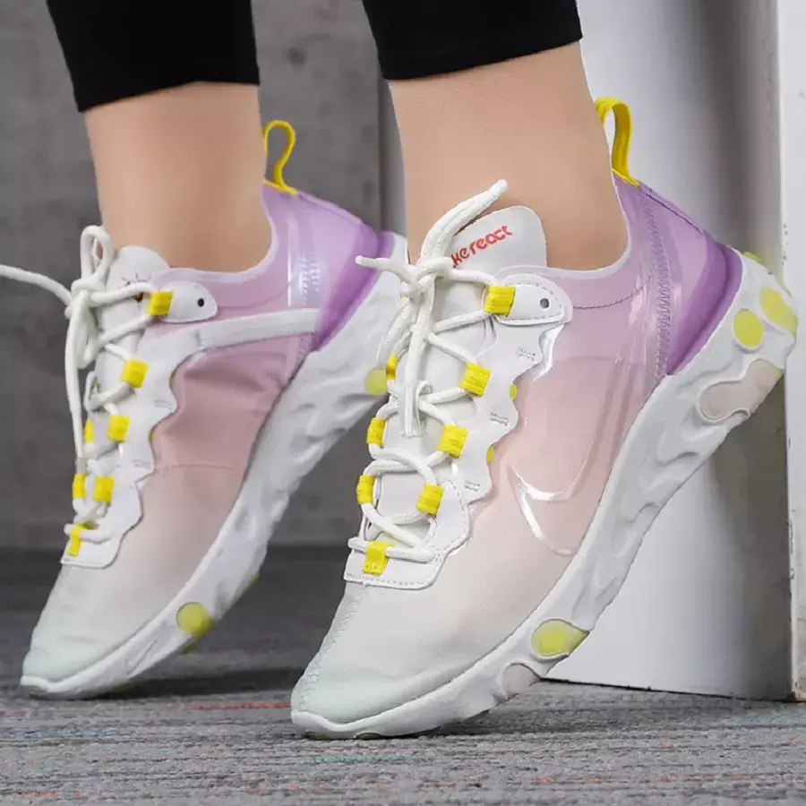 Alternative view of Giày Nike React Element 55 'Violet Star' CW2631-911