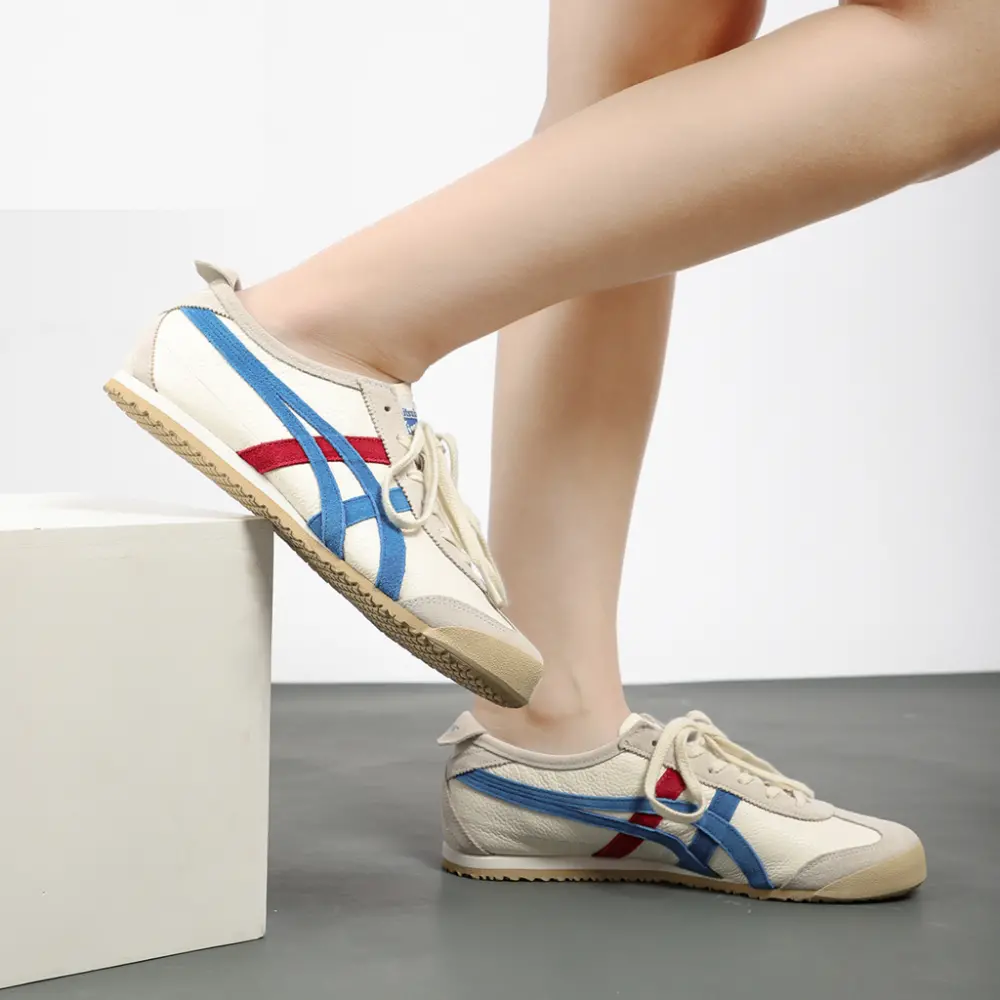 Alternative view of Giày Onitsuka Tiger Mexico 66 'White Blue Red' 1183B391-100