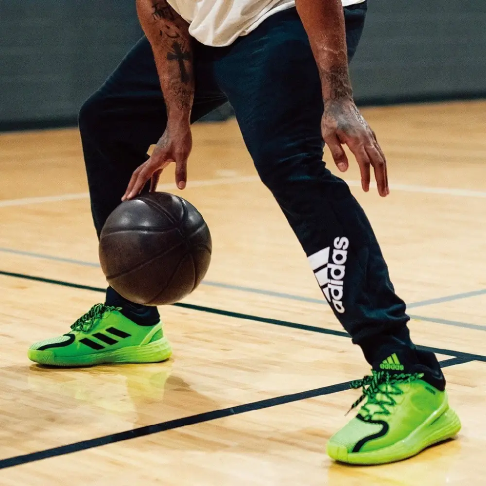 Alternative view of Giày Adidas D Rose 11 'Signal Green' FU7405