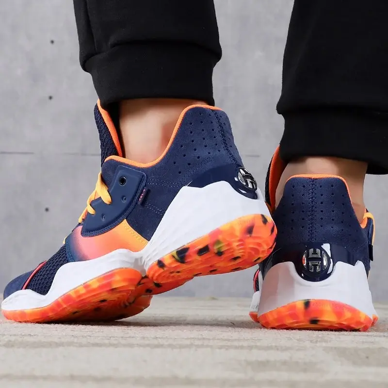 Giày Adidas Harden Vol 4 'Navy Orange' FX9202 - Ảnh 5